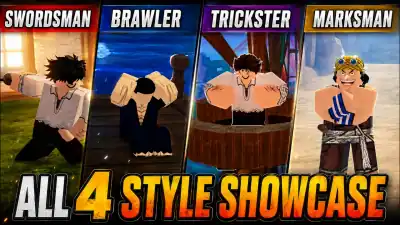 Every Fighting Style Showcase in Grand Blue | Roblox